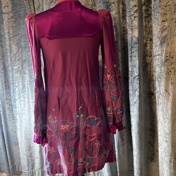 Heatherette hand embroidered dress size 2 - Picture 3 of 4